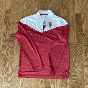 Kids Large Wisconsin Badgers 1/4 Zip